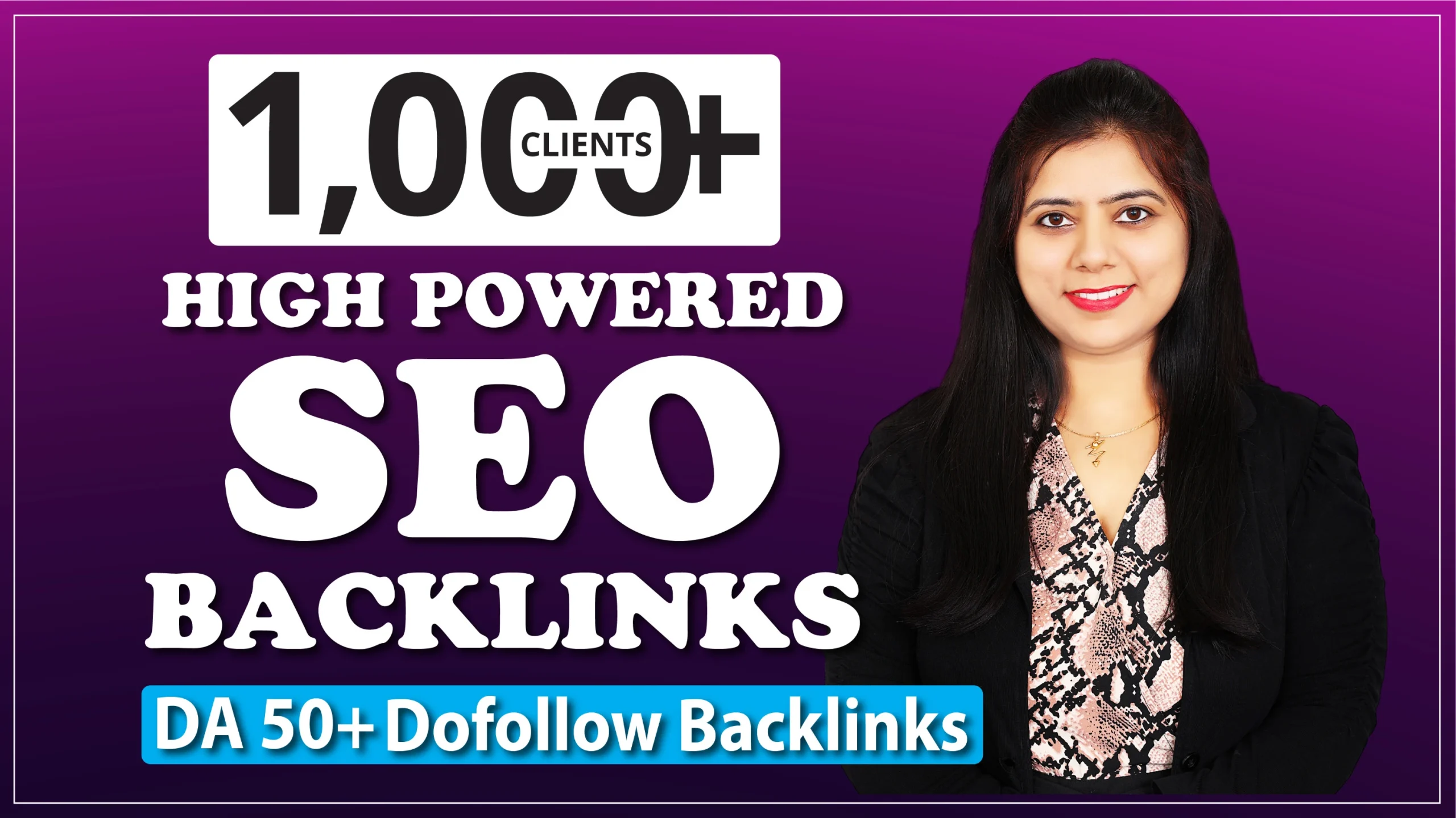 High Powered SEO backlinks